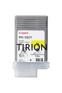 Картридж струйный Canon PFI-102Y (0898B001) желтый, 130 мл., для imagePROGRAF iPF605, iPF610., iPF650, iPF655, iPF710, iPF750, iPF755, LP17, iPF510