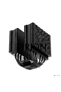 Кулер для процессора PCCooler RZ620 BK (260W, 4-pin PWM, 157.5mm, Al/Cu, 6x6mm, 1x120mm, 86.73CFM, 32dBA, 2200RPM, S: 1851/1700/1200/115X, AM5/AM4, black)