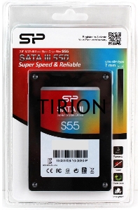 Накопитель SSD SiliconPower Slim S55, 960Gb, SATA, 2.5