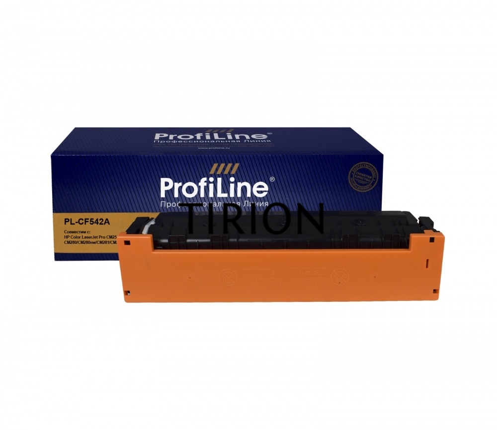 Картридж лазерный PL-CF542A №203A для принтеров HP Color LaserJet Pro M254/280/281 1300 копий Yellow ProfiLine