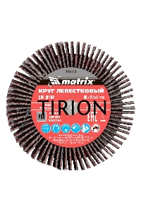 Круг лепестковый для дрели MATRIX , P 60, 60x20x6 мм 74112