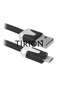 Кабель Defender USB08-03P USB2.0 AM-MicroBM, 1.0м
