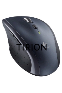 Мышь беспроводная Logitech M705 черный, 1000 dpi, радиоканал, USB, кнопки - 7