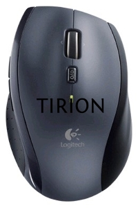 Мышь беспроводная Logitech M705 черный, 1000 dpi, радиоканал, USB, кнопки - 7