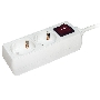 Удлинитель 2х5м с заземл. 16А IP20 У02К с выкл. 2P+PE ИЭК WYP10-16-02-05-ZK-N