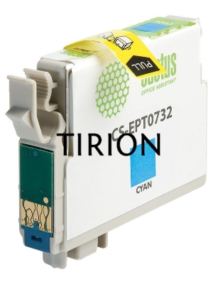 Картридж струйный Cactus CS-EPT0732 голубой (11,4 мл) для Epson Stylus С79/C110/СХ3900/CX4900/CX5900/CX7300/CX8300/CX9300