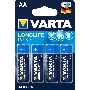 Батарейка Varta LONGLIFE POWER (HIGH ENERGY) LR6 AA BL4 Alkaline 1.5V (4906) (4/80/400) (4 шт.)