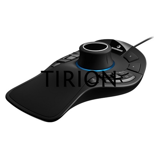 Мышь проводная 3DConnexion SpaceMouse Pro (3DX-700040) черный, 2000 dpi, USB, кнопки - 15