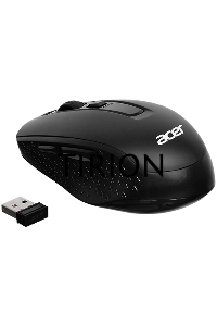 Мышь беспроводная Acer OMR060 черный, 1600 dpi, радиоканал, USB, кнопки - 6