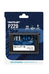 Накопитель SSD Patriot P220, 2TB, SATA III, 2.5