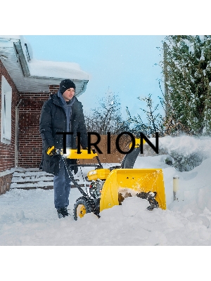 Бензиновая снегоуборочная машина SBM 610, 212cc, ручной старт, фара  Denzel