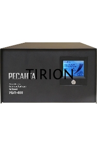 Устройство бесперебойного питания Ресанта УБП-400400 ВА. 300 Вт. 140-260 В. 1 розетка