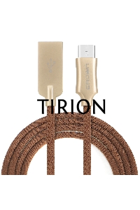 Кабель Crown USB - USB Type-C CMCU-3132C brown