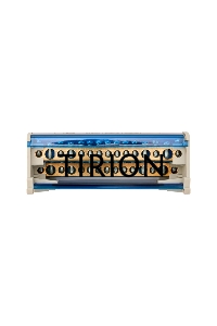 Шина на DIN-рейку в корпусе (кросс-модуль) 2х15 REXANT