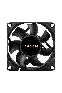 Вентилятор для корпуса ExeGate EX07025B3P черный, 70 мм, 4000 об/мин, 40.5 дБ, 3 pin
