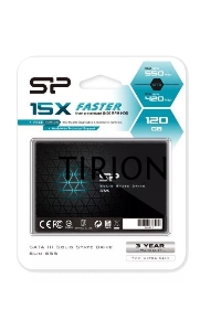 Накопитель SSD Silicon Power Slim S55, 120GB, SATA III, 2.5