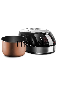 Мультиварка Centek CT-1472 Ceramic <чёрный/сталь> 860Вт, 5.0л, LED, 21 программа