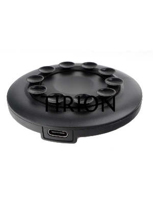 Беспроводной адаптер питания на присосках Cablexpert MP3A-PC-33, QI 10Wt, 7,5Wt, 5Wt
