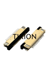 Разъем FPC  Half Coverage Top Contact 0.8K-BS-24PWB 24 pin высота 2мм шаг 0,8мм