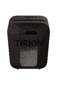 Шредер Fellowes PowerShred LX50 черный (секр.P-4)/перекрестный/9лист./17лтр./скрепки/скобы/пл.карты