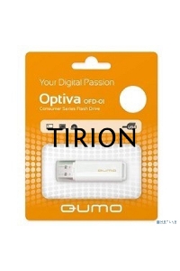 Флэш Диск QUMO 16GB Optiva 01 White QM16GUD-OP1-white