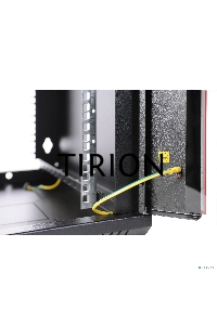 Шкаф телекоммуникационный настенный разборный ЦМО ЭКОНОМ 6U (600 x 350) дверь металл, цвет черный (ШРН-Э-6.350.1-9005)