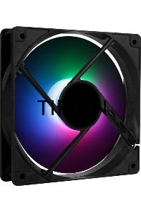 Вентилятор для корпуса Aerocool / Formula Frost 12 PWM FRGB черный, 120 мм, 1500 об/мин, 27.5 дБ, 4 pin