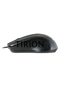 Мышь проводная Acer OMW010 черный, 1200 dpi, USB, кнопки - 3