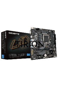 Материнская плата Gigabyte B760M H DDR4, LGA 1700, Intel B760, 2xDDR4, 4xSATA, 2xM.2, 1xPCIe 4.0 x16, 1xPCIe x1, 1xHDMI, 1xVGA, 1x 1Gb LAN, 2xUSB 2.0, 4xUSB 3.2 Gen 1, 3x3.5 мм, 7.1, Micro ATX