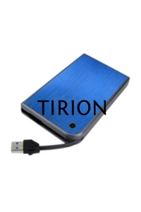 Внешний корпус для HDD/SSD AgeStar 3UB2A14 SATA II пластик/алюминий синий 2.5