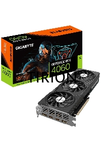 Видеокарта Gigabyte GV-N4060GAMING OC-8GD NVIDIA GeForce RTX 4060 8Gb 128bit GDDR6 2550/17000 HDMIx2 DPx2 HDCP Ret