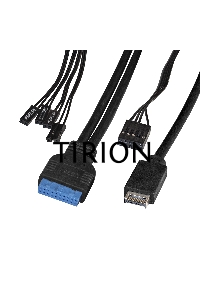 Компьютерный корпус Miditower ExeGate XP-332UC (ATX, без БП, 2*USB3.0+1*TypeC, аудио, черный)
