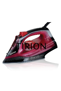 Утюг Centek CT-2351 Red (красный) 2200Вт, КЕРАМИЧЕСКАЯ подошва, 300 мл, паровой удар, самоочистка