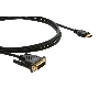Кабель Kramer C-HM/DM-15 HDMI-DVI (Вилка - Вилка), 4,6 м