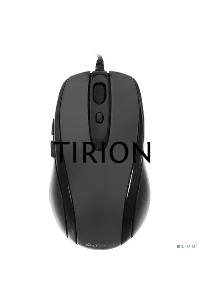 Мышь проводная A4Tech N-708X серый глянец/черный, 1600 dpi, USB, кнопки - 6