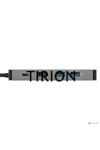 Док-станция ExeGate DUB-21C/PD/HL (кабель-адаптер USB Type-C --> 2xUSB3.0 + PD 100W + HDMI 4K@60Hz + Lan RJ45 10/100/1000Mb, Plug&Play, серая)