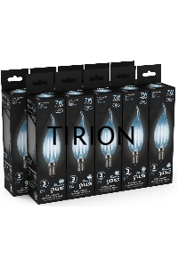 Светодиодная лампа GAUSS 104801207 LED Filament Свеча на ветру E14 7W 580lm 4100К 1/10/50