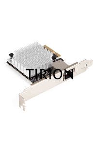 Сетевой адаптер ExeGate EXE-107S (PCI-E x4 v3.0, 1xRJ45, UTP 100Mbps/1000Mbps/2.5Gbps/10Gbps Marvell AQC107S)