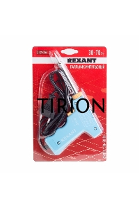 Паяльник-пистолет импульсный REXANT, 30 Вт / 70 Вт, 230 В, серия 