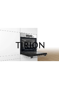 Духовой шкаф электрический Bosch HBJ558YS3Q, 60 см, 66 л, нержавеющая сталь, класс энергоэффективности А, 8 режимов, LCD-дисплей, галогенное освещение, самоочистка EcoClean