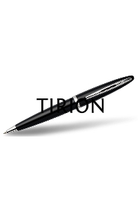 Ручка шариковая Waterman Carene (CWS0293950) Black ST M син. черн. подар.кор.