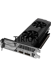Видеокарта Gigabyte PCI-E 4.0 GV-R64D6-4GL AMD Radeon RX 6400 4096Mb 64 GDDR6 2039/16000 HDMIx1 DPx1 HDCP Ret low profile