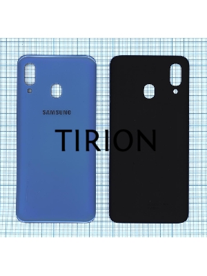 Задняя крышка для Samsung A405F Galaxy A40 (2019), голубая