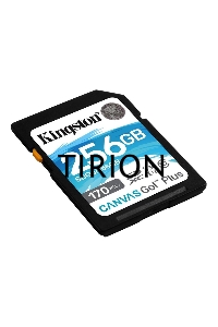 Карта памяти Kingston 256GB SDXC Canvas Go Plus 170R C10 UHS-I U3 V30 EAN: 740617301519