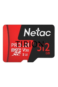 Флеш-накопитель NeTac P500 Extreme Pro MicroSDXC 512GB V30/A1/C10 up to 100MB/s