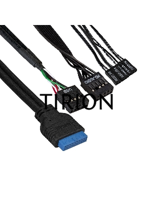 Корпус Minitower ExeGate EX291146RUS BAA-105U2-01-AAA400 (mATX, БП AAA400 с вент. 8см, 2*USB+2*USB3.0, аудио, черный)