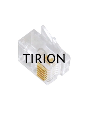 Вилка телефонная MP-6p6c, контакты 3m