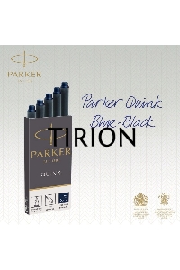 Картридж Parker Quink Z11 (CW1950385) черный/синие чернила для ручек перьевых (5шт)