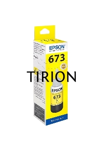 Чернила Epson 673 C13T673498 (аналог C13T67344A) желтый 70мл для Epson L800/L810/L850/L1800