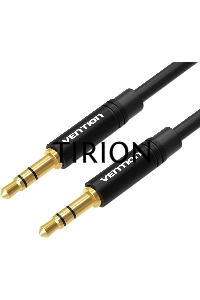 Кабель Vention аудио Jack 3,5 mm M/Jack 3,5 mm M  - 1м Черный Кабель Vention аудио Jack 3,5 mm M/Jack 3,5 mm M  - 1м Черный